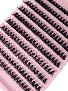 Bộ nối mi 200 sợi D-DD Curl - 40D - Tự làm tại nhà, kiểu Russian Volume, Cluster, Fluffy, nhiều kiểu - 10-16mm - Phù hợp cho người mới bắt đầu và có thể tái sử dụng, dùng hàng ngày, tạo hiệu ứng ngày lễ, quà tặng ngày lễ, mi giả dạng chùm, mi giả từng sợi, mi giả. - DD - Xem 7