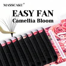 12rows Cashmere Mink Natural Cilia Silk Eyelash Extension C/D Curl 0.05mm 0.07mm 8-20mm & Length Mixed Tray Easy Fan Lashes 2D-10D Rapid Blooming Eyelash Extensions Flowering Volume Lash Extensions - CC - View 26