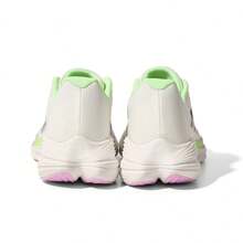 Adidas 阿迪达斯男士秋季新款跑步鞋，轻便专业竞速运动鞋，舒适休闲鞋 - 白色/紫色 - 查看 4