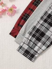 Sanrio Hello Kitty 3 PiecesPajama Set, Women's Home Pants With Drawstring - Multicolor - View 4