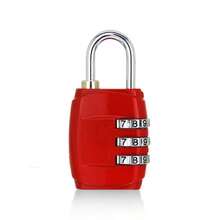 7 Colors Digit Password Lock Combination Suitcase Luggage Metal Code Password Locks Padlock Travel Anti-Theft Color Locks Nice 3 Digit Dial Combination Code Number Lock Padlock For Luggage Zipper Bag Backpack Handbag Suitcase Drawer Durable Locks - MultiWarna - View 10