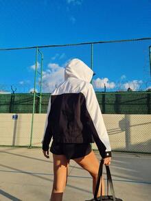 SQUALO Women's Blue Washed, Ripped, And Distressed Effect Jeans Street Style - Black and White - View 3