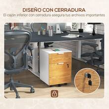 HOMCOM Arquivos de Arquivo - Branco - Ver 6