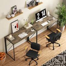 ARREDAMENTI Silla Oficina en CasaSilla Trabajo Giratoria Cuero PU con Respaldo Bajo y Brazos Silla Escritorio con Ruedas Ajustable en Altura para Niños Adolescentes y Adultos Negro - NegroBrzao - Ver 3
