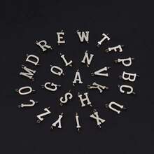 2Pcs/Set Fashion Blue Eye Initial Pendant Stainless Steel Chain And Beaded Bracelets For Men - Silver - View 4