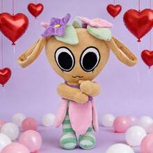 2026 New Dandy's World Designer Collaboration Plush Doll - Artistic Collection Level Doll Set, Christmas Party Decoration/Thanksgiving Warm Gift, High Quality Suede Material With Abstract Design,  Youth Social Sharing Item - Màu Khaki - Xem 8