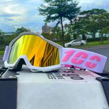 Motorcycle Goggles, Unisex Outdoor Sports Goggles For Motocross, Cycling, Skiing, Snowboarding, Windproof And Dustproof Protection - Goggles - View 7