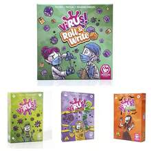 Juego de cartas Virus, Juego de cartas de virus gigante, Juego de cartas divertido y altamente infeccioso, Emocionante juego de cartas familiar, ¡Para 2-6 jugadores, rápido y divertido para una noche de fiesta! Juego familiar y de adultos estratégicamente sólido, lleno de diversión y competencia intensa, adecuado como regalo de Halloween, Navidad, juego de mesa, ¡regalo festivo! - Multicolor - Ver 11