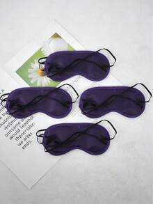 1个/5个/10个装轻便航空级睡眠眼罩，采用高弹涤纶面料，适合所有脸型，男女通用，四季皆宜，是夏季午睡的理想之选，也适合学生、上班族和游戏玩家。有效缓解眼部疲劳。多种颜色可选。 - 彩色 - 查看 16