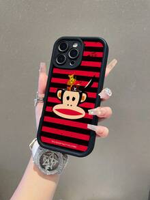 Legal Permission Of Paul Frank Step Following From The Inner Eye, Mouth Monkey Turnkey Prevent And Protect The Camera And Fit The New Xr/Xs Max/IPhone13/14/15/16/17 Pro Max Bumpers - 彩色 - 查看 1