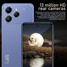 FUFFI Global Unlocked M17 Pro Smartphone With Android, 6.56inch HD Screen, 4GB RAM 64GB ROM, Large Battery 3800mAh, 5MP+13MP Camera, Dual SlM, Unlock Mobile Phone, Included Headphones Type-C Charging Cable, Protector, Pecfect Gift For Holiday Birthday - 白色 - 查看 6