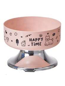 1个不锈钢加高宠物碗，防滑且颈部友好，大容量宠物喂食器 - 500ml - 查看 11