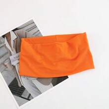 1条/13条装新款宽版女士9.45英寸头带，适合瑜伽、运动、骑行等多种场合，采用聚酯纤维材质，轻盈保暖透气，男女皆宜，春、夏、秋、冬四季皆可佩戴，是运动发带、跑步发饰、瑜伽头巾、运动吸汗带的理想之选。 - 彩色 - 查看 10