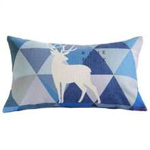 Nordic Reindeer Sofa Rectangular Backrest Office Lumbar Pillow - 3 - View 10