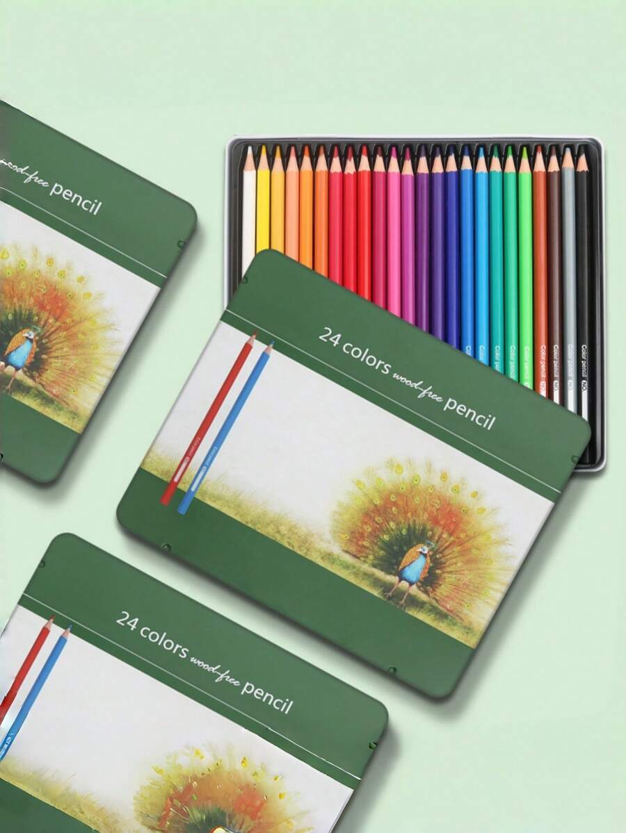 72色专业水彩铅笔套装，色彩鲜艳，是打造美丽水彩晕染效果的理想之选，适用于绘画、素描和成人涂色书——是艺术家、学生和初学者的完美之选，也是理想的圣诞节或生日礼物。 - 套裝 - 查看 1