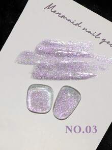 MeC 12ml 6色云母碎钻闪光凝胶指甲油，UV/LED可卸甲胶，半永久，DIY沙龙级美甲，适合春夏 - 彩色 - 查看 18