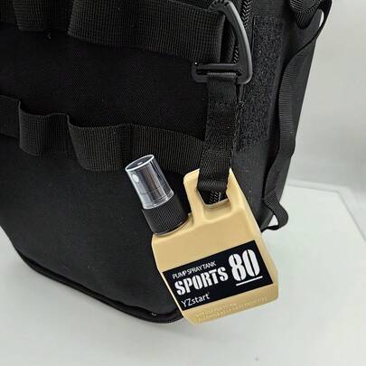 1个80毫升户外露营便携式可灌装喷雾瓶，空化妆品容器，适用于香水，旅行使用