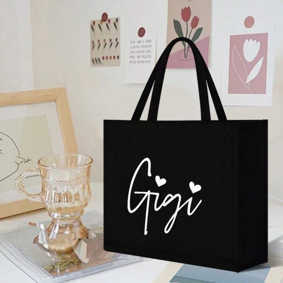 Large Capacity Fashion Tote Bag, Padded, Embroidered Quilted, Soft, Winter Chain Strap Shoulder Crossbody Bag For Women - Coffee - View 1