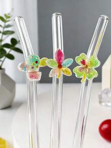 1/2个闪光菠萝和四叶草，圣帕特里克节庆祝活动必备，气泡啤酒装饰，节日庆典，春季必备 - D 款 - 查看 2