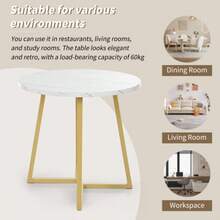 Dining Tables - White - View 7