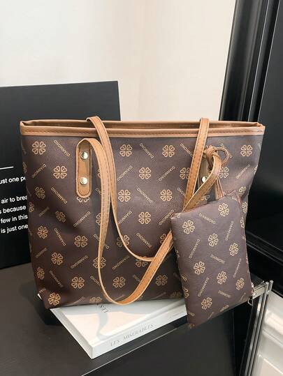 大容量简约时尚小众手提包，女士新款时尚单肩手提包