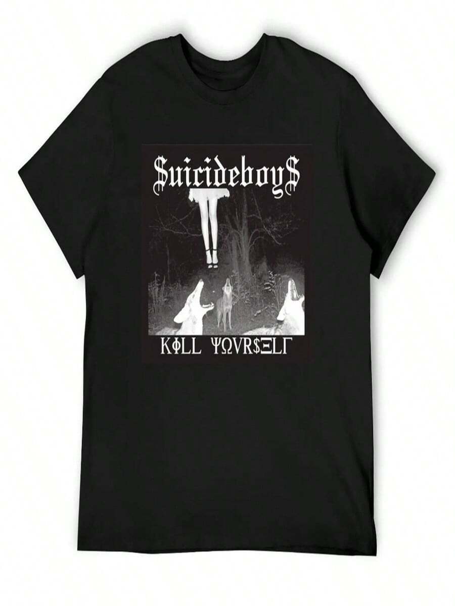 Suicideboy Kill Yavrselt For Fans T-Shirt - Black (Black 17) - View 1