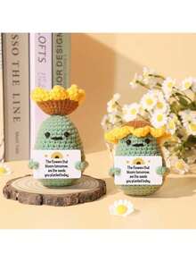 1颗葵花籽。无论是送给朋友还是家人，这款造型奇特的玩偶都是一份很棒的生日或鼓励礼物。它传递着积极和温暖，适合任何需要鼓励的人。 - 彩色 - 查看 3