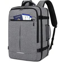 NEWHEY 男士旅行背包 大号 40L 登机箱背包 飞机手提行李背包 电脑包 17.3 英寸休闲背包 - 彩色 - 查看 14