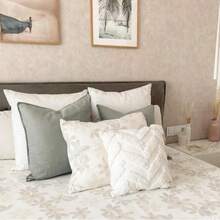 White Decorative Pillow Inserts – 1/2/4 Pieces Per Pack – Highly Elastic, Soft And Fluffy Decorative Pillow Made Of A Silk-Cotton Blend – Soft And Fluffy Pillow Filling, Antibacterial And Mite-Resistant – Dimensionally Stable – For Home Use – Soft And Comfortable Neck Pillow, Suitable For Beds, Sofas, Bedrooms, Cars, Travel And Other Home Accessories, Available In Various Sizes And Two Designs – A Thoughtful Gift - 白色 - 查看 9