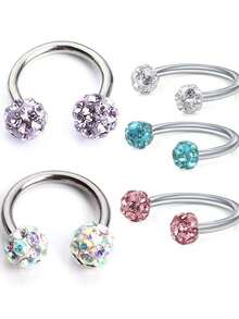 Tối giản Vòng mũi Thích hợp Đối với Mặc hàng ngày - Nhiều màu - Xem 8