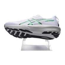 Asics 男士跑步鞋 GT-1000 14，轻便舒适休闲运动跑步鞋 1011C077-101 - 白色/綠色 - 查看 6