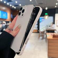 Arte abstracto moderno minimalista floral. Esta elegante funda es compatible con los modelos  17, 16, 15, 14 Pro Max, 13, 12, 11, XR y XS Plus. Fabricada en silicona TPU, ofrece protección contra golpes y caídas, además de una sensación superior. Es un regalo ideal para familiares, amigos y seres queridos, y una opción perfecta para San Valentín.fundas para ,fundas,accesorios para celular,fundas para celular,fundas para  13,funda  13,funda  16,funda  17 pro max,funda  15,fundas para  16,fundas  11,fundas - Blanco - Ver 6