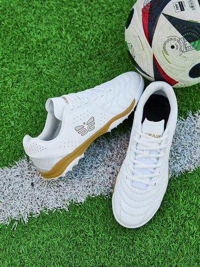 Professionella fotbollsskor för män, halkfria, bekväma och exklusiva skor, fotbollsträningsskor för vuxna på gräs, bekväm design, lämpliga för tonåringar och VM-erbjudande