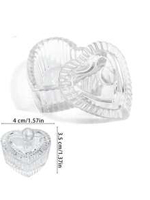 1个水晶玻璃美甲碟 - 亚克力粉液容器，美甲工具清洁刷杯，美甲盒 - 彩色 - 查看 6