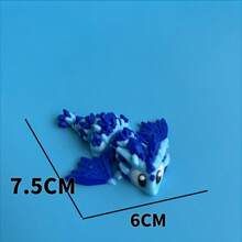 3D Printed Dragon Egg - Angel Baby - Cute Little Dragon - Four Sacred Dragons - 4 Different Sets Of Figurines - Birthday Gift - Holiday Gift (Small Dragon Inside Dragon Egg) - Multicolor - View 19