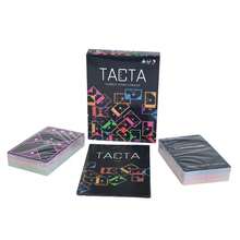 TACTA (English & Chinese Version) Fast-Paced Strategy Matching Card Game | 2+Players, 20 Minute | Perfect For Birthday Parties, Friend Gatherings & Picnics. - Black - View 4