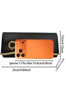 时尚百搭女士晚宴手拿包，皮革材质，可拆卸肩带，磁扣开合，涤纶内衬，适合派对、婚礼、生日、舞会、红毯活动、母亲节、圣诞节、情人节等场合。 - 紅色 - 查看 7