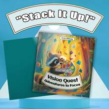 Vision Quest Visual Perception Activity Book – Find & Match Puzzles, Missing Pieces, Pattern & Shape Games, Builds Focus, Observation & Logic, Hands-On Fine Motor Practice - Vision Quest Adventures In Focus - View 8