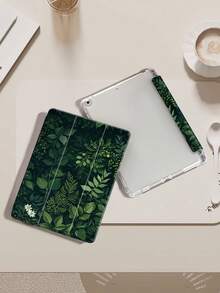 Leaves Tablet Protective Case,Compatible With IPad 9.7/10.2/10.5/10.9/12.9/Pro 11, 10th Gen,Compatible With Samsung Galaxy Tab S6 Lite 10.4 Inch,Compatible With Kindle Paperwhite 12th Gen 2024,Kindle (11th Generation) 2022 Release,Soft Anti-Fall Protection,Smart Stand/Automatic Wake Up/Sleep,An Excellent Festival Gift. - Multicolor - View 5