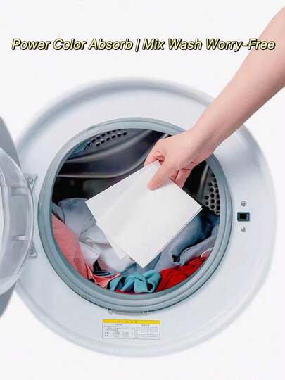 Laundry Sheets, Laundry Detergent Sheets, Anti-Stain Clothing Papers, Prevent Clothing Discoloration And Absorbent Laundry Supplies (50/100/150 Sheets Per Pack)