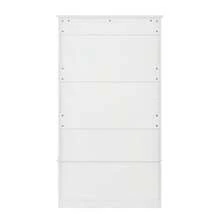 Modern And Minimalist Wardrobes And Closets, Combining A Shoe Cabinet And A Wardrobe, A Multifunctional Storage System With Hooks - White - View 9