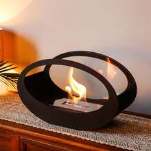 Outdoor Fireplace - Black - View 7