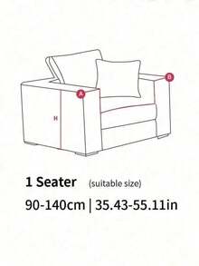 1件灰色叶子图案毛绒弹力沙发套（含1个枕套），北欧现代风格涤纶防尘防滑加厚沙发套，适用于1/2/3/4人沙发，尤其适合秋冬季沙发装饰 - 深灰色 - 查看 16