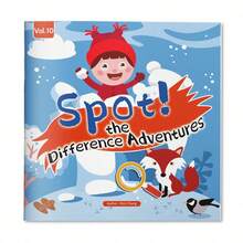 Spot The Difference Puzzle Workbook – Cute Animal & Daily Scene Pages, Builds Observation, Thinking Skills And Concentration - Spot the Challenge Adventure - View 17