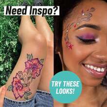 BIC BodyMark Temporary Tattoo Marker With Cosmetic Quality And Skin Safety, 8-Count In Assorted Colors - MàuB - Xem 7