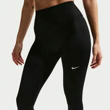 Nike 女士 AS W NK DF ONE HR 7/8 紧身打底裤 FN3233-013 - 黑色 - 查看 4