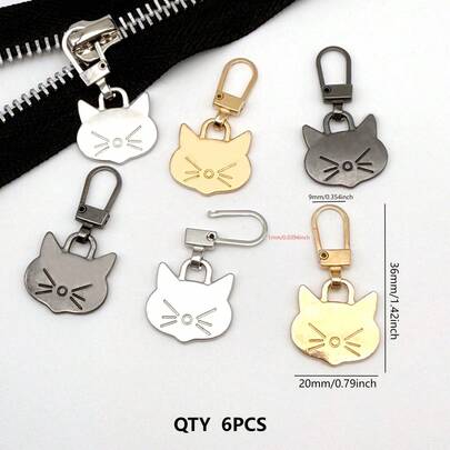 Detachable Metal Zi…