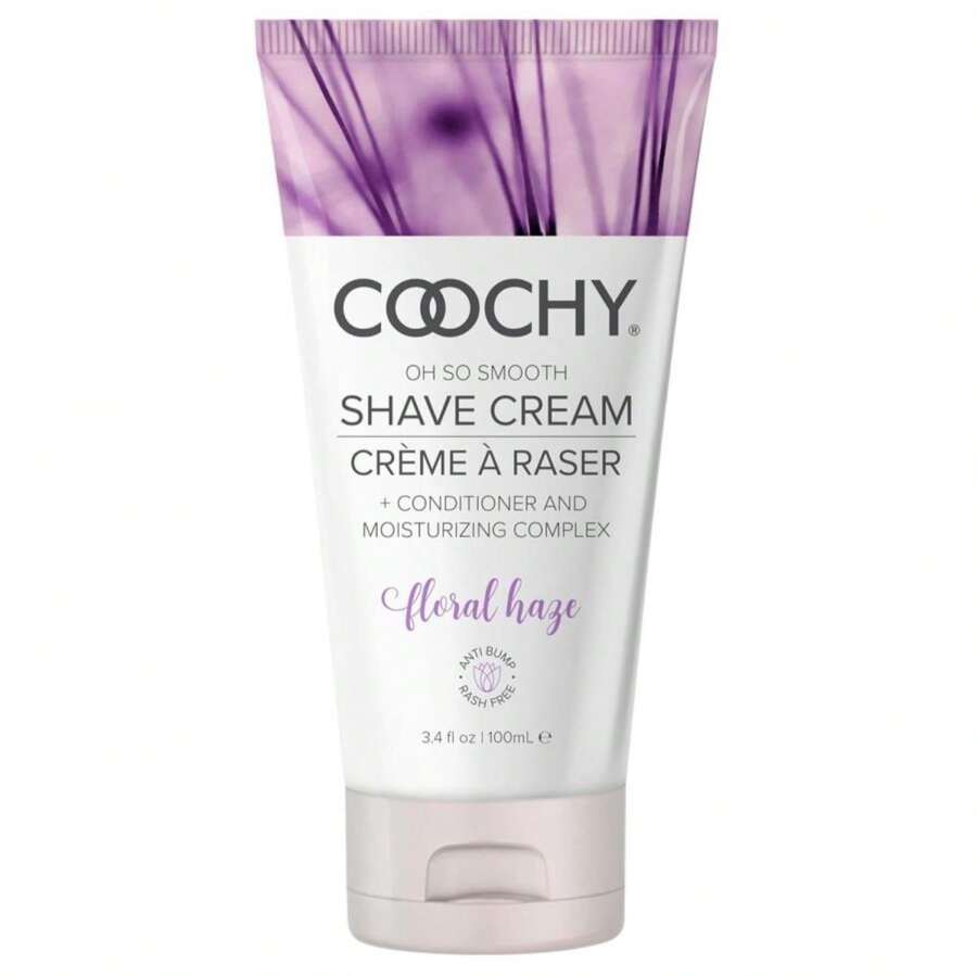 Coochy Shave Cream - Moisturizing Shave Lotion - Gentle Intimate Shaving Cream - For Bikini Area, Underarms, Legs &Amp; More - Rash-Free, Hydrating Formula - Floral Haze, 3.4 Oz - Màu A - Xem 1
