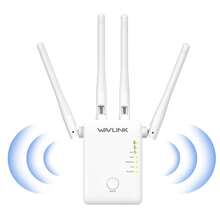 WiFi信号扩展器，1200Mbps信号增强器/中继器，覆盖范围高达1500平方英尺，适用于游戏、房间装饰、办公用品等，WiFi信号扩展器/增强器，网络增强器，远距离WiFi扩展器，快速设置（中等难度）