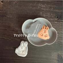 Easter Cute Rabbit Cookie Cutter Mold Cartoon Bunny Biscuit Stamp Hand Pressed 3D Icing Cookie Kitchen Baking Supplies - Rabbit - View 8